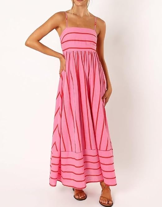 Elsie - Rochie Maxi cu Decupaj pentru Femei