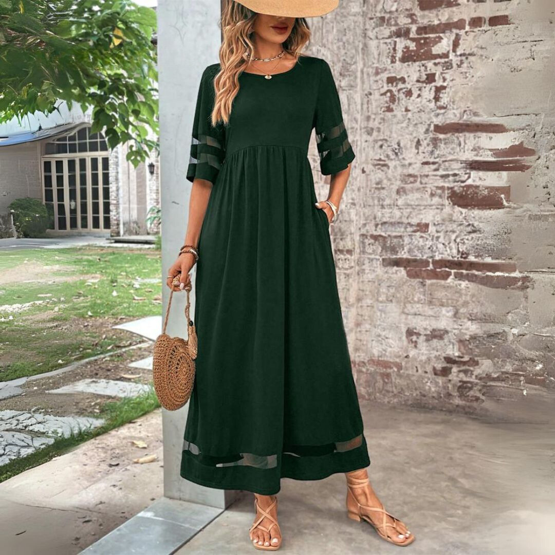 Esme - Rochie Chic cu Acoperire Flattering pentru Burtă