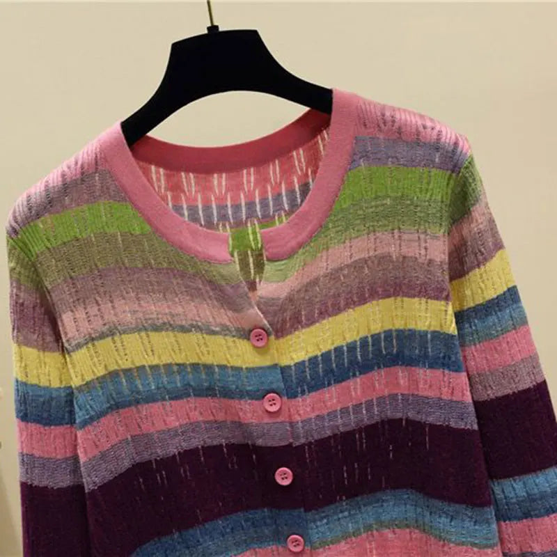 Myrna | Vest cu dungi de inspirație vintage
