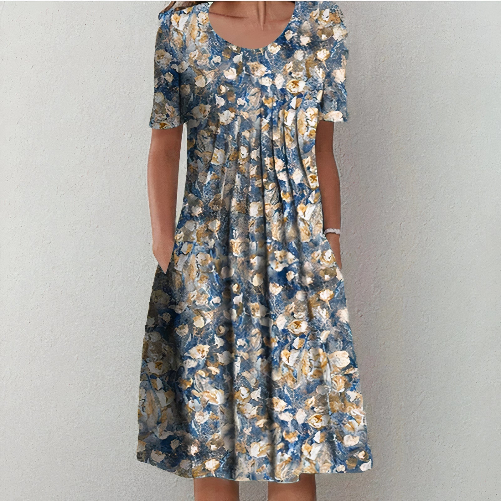 Leilani - Rochie de petrecere cu volane pentru vară