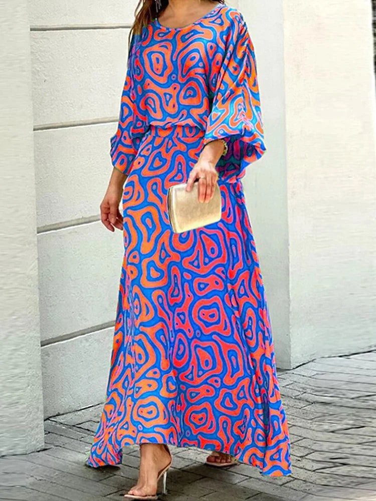 Esther - Outfit de Toamnă Trendy cu Guler O