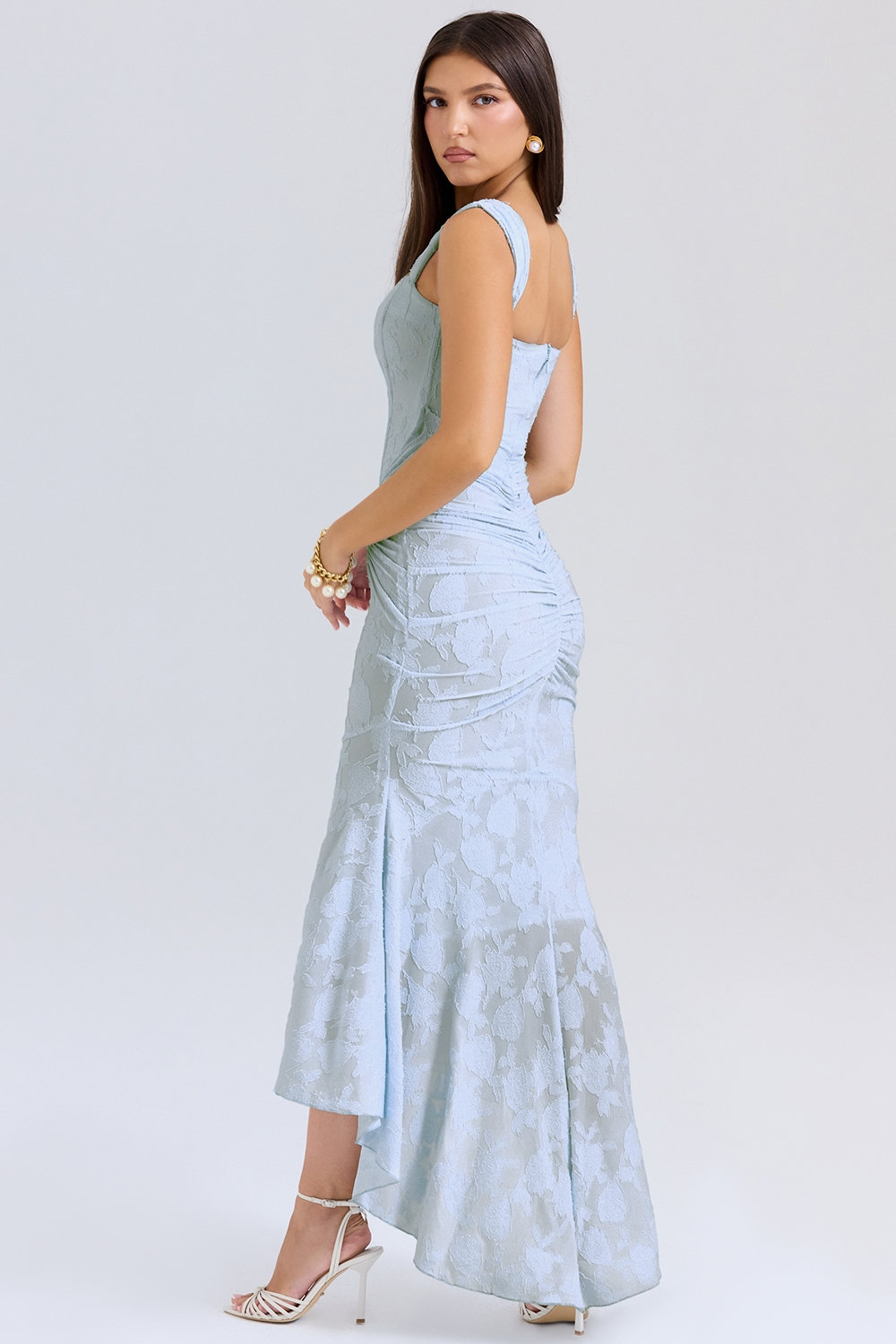 Carisia – Rochie de Damă Maxi Elegantă cu Dantelă
