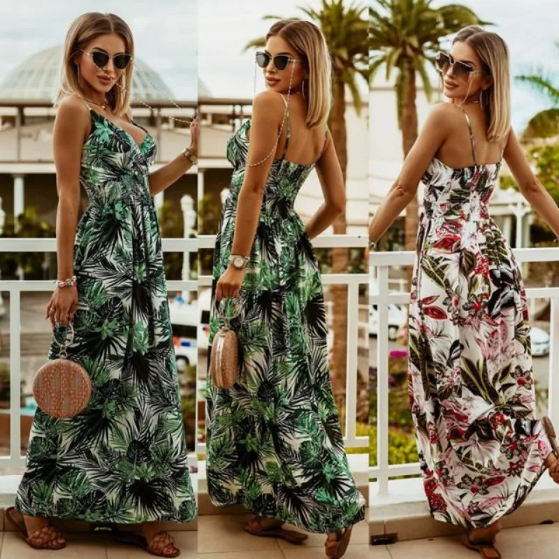 Hattie - Rochie de birou cu talie fronsată și design imprimat