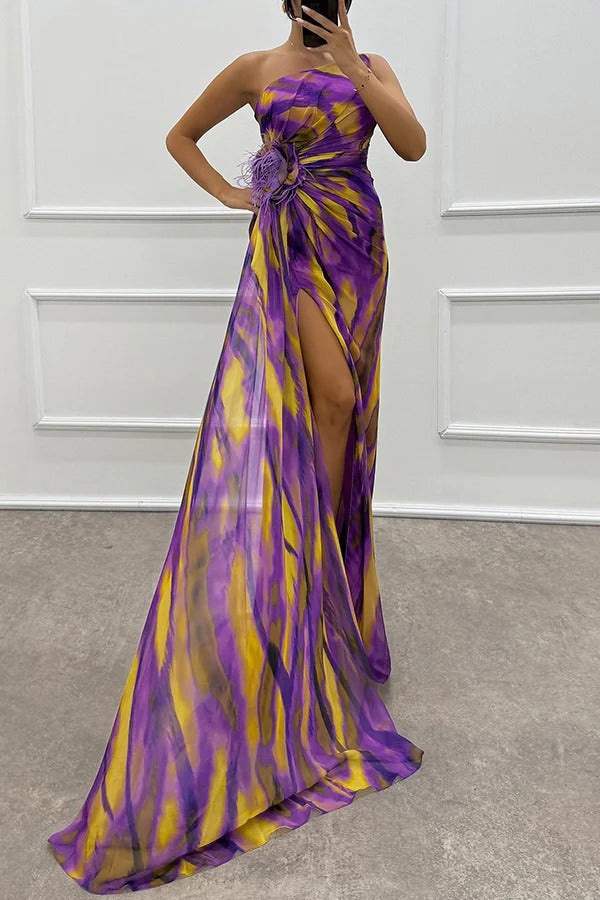 Elena | Rochie Maxi Vibrantă