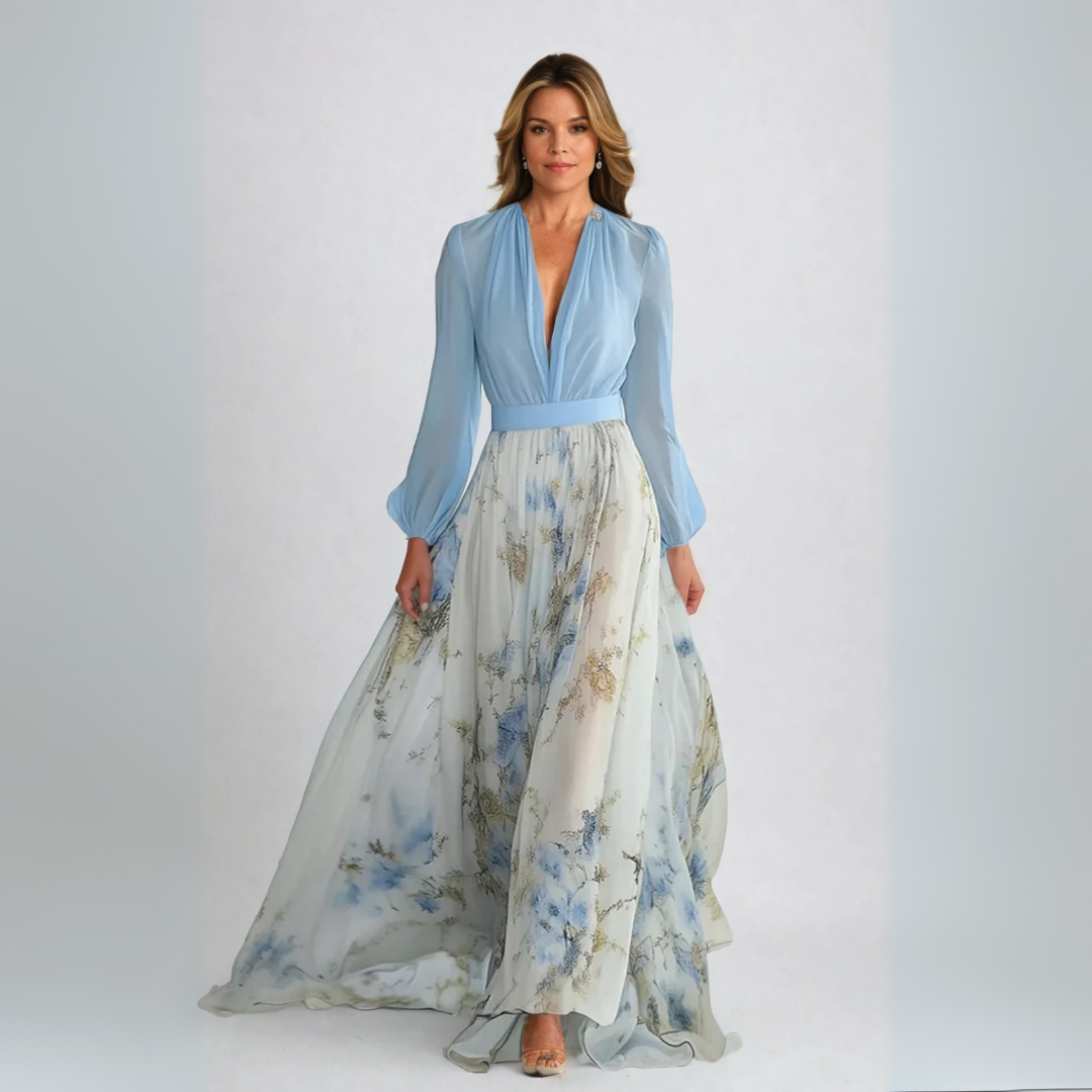 Florélia Bloom – Rochie Maxi Florală