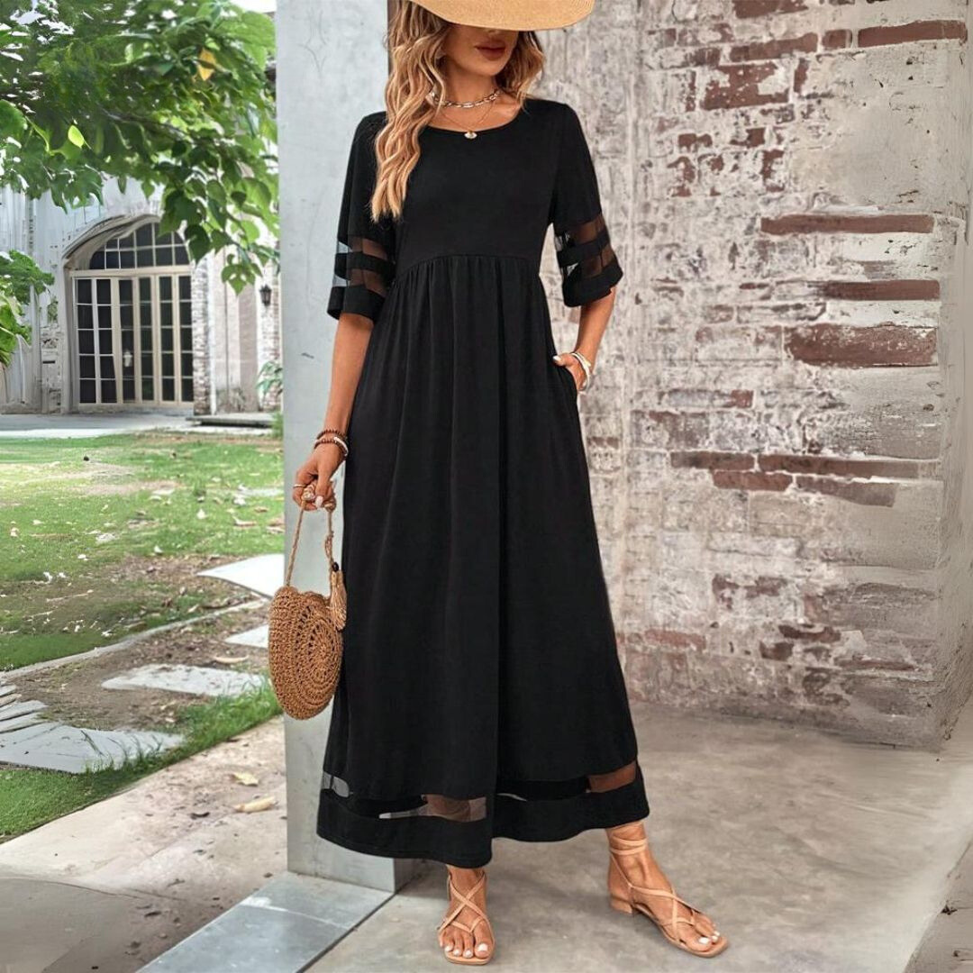 Esme - Rochie Chic cu Acoperire Flattering pentru Burtă
