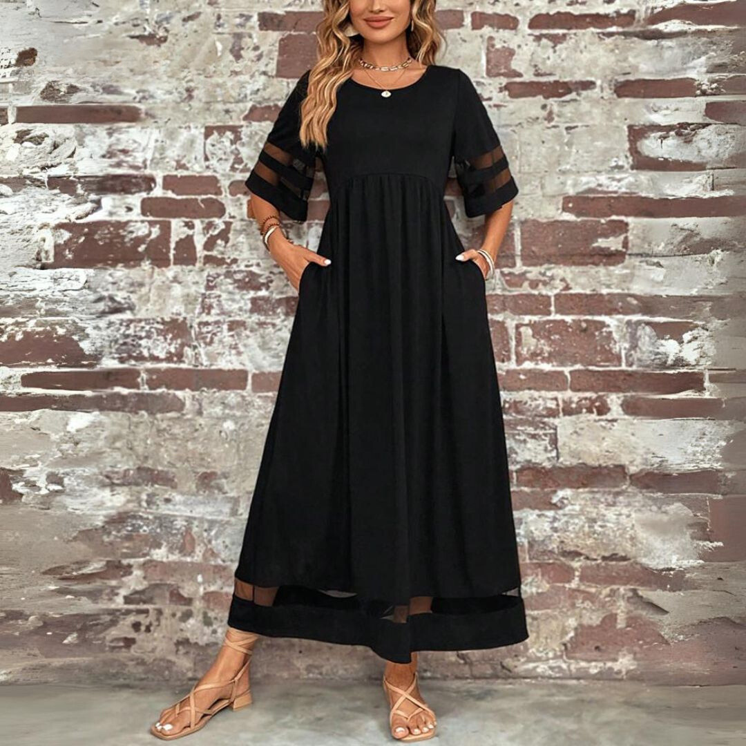 Esme - Rochie Chic cu Acoperire Flattering pentru Burtă