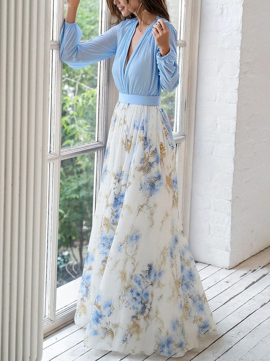 Florélia Bloom – Rochie Maxi Florală