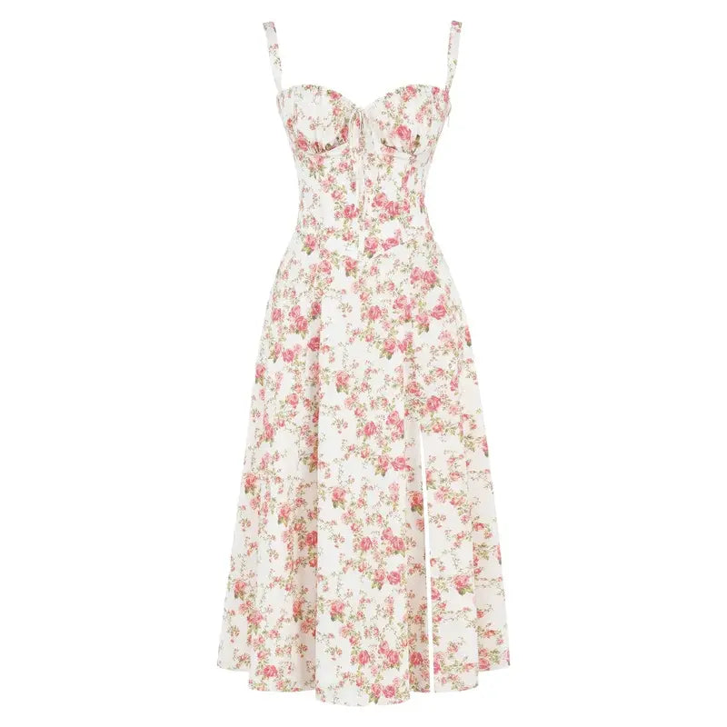 Oakley - Rochie cu bretele, stil elegant franțuzesc