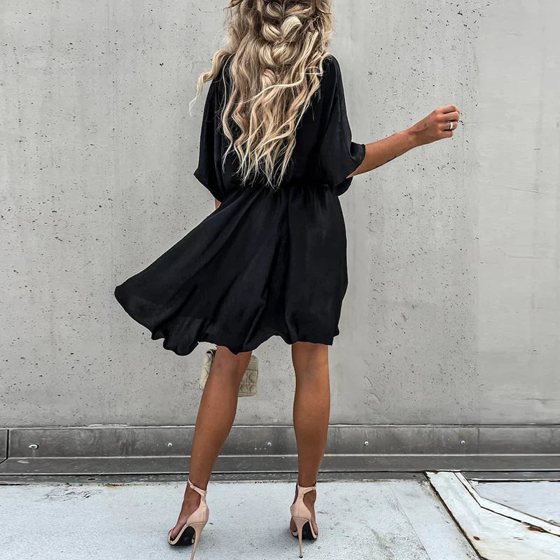 Lennon - Rochie Mini Chic de Vară cu Talie Înaltă