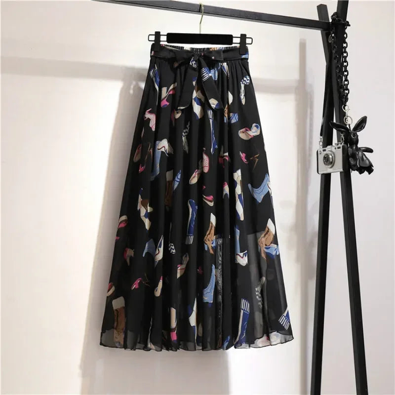 Aurelia | Fustă midi cu un strop de eleganță jucăușă
