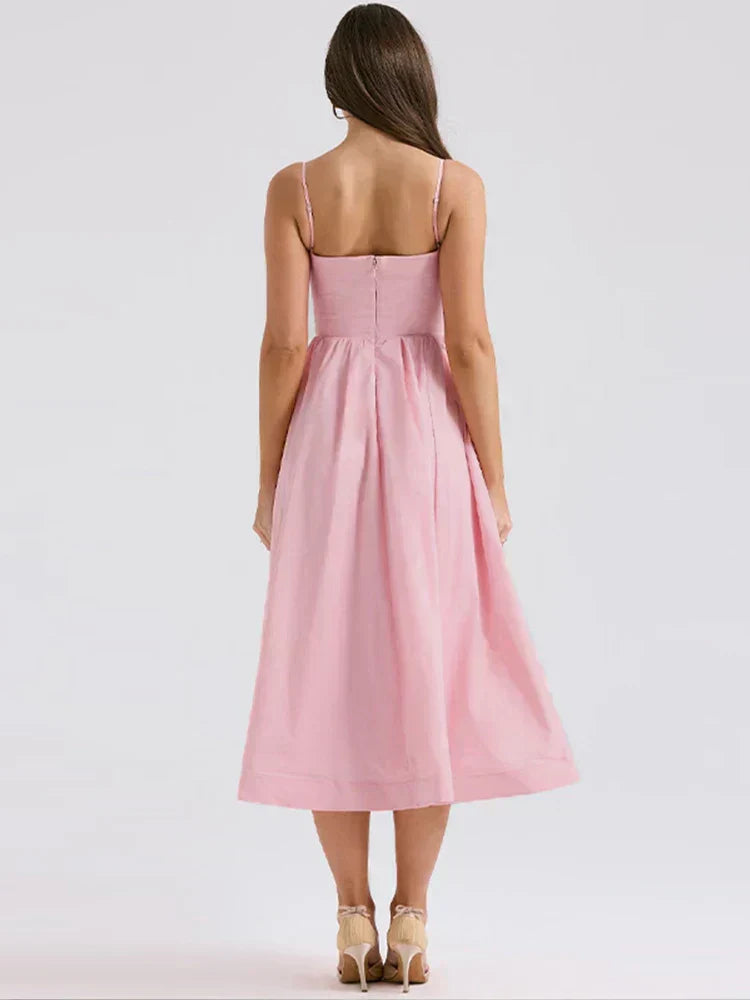 Delaney - Rochie Flattering cu Talie Fără