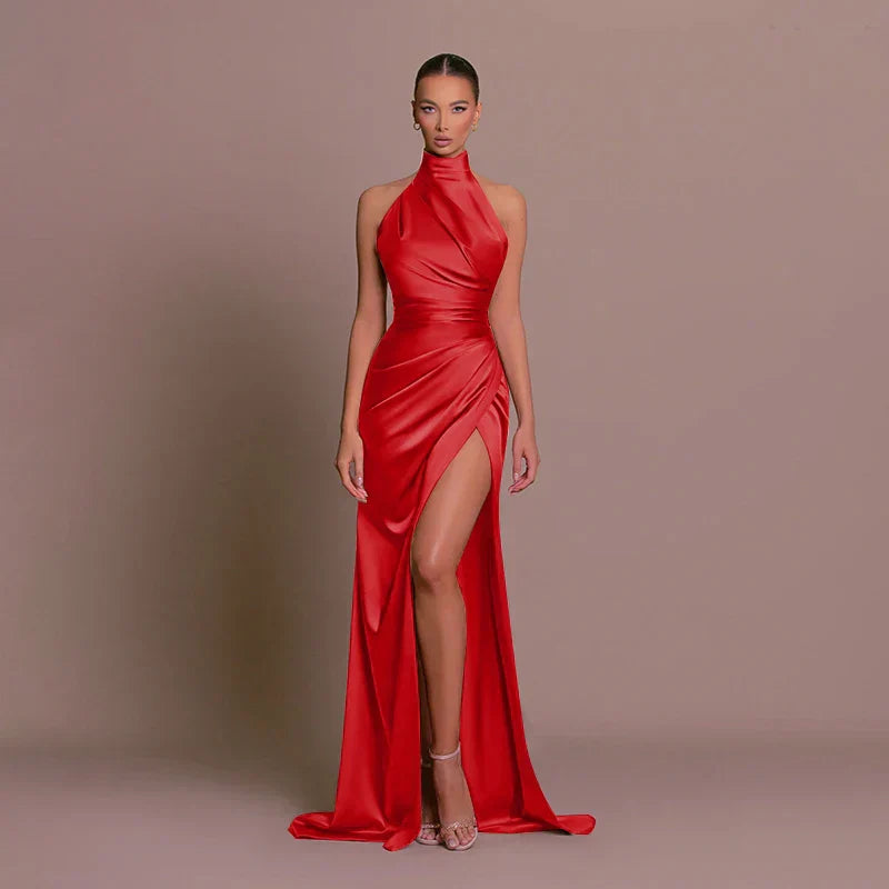 Livia | Rochie Elegantă cu Fendă