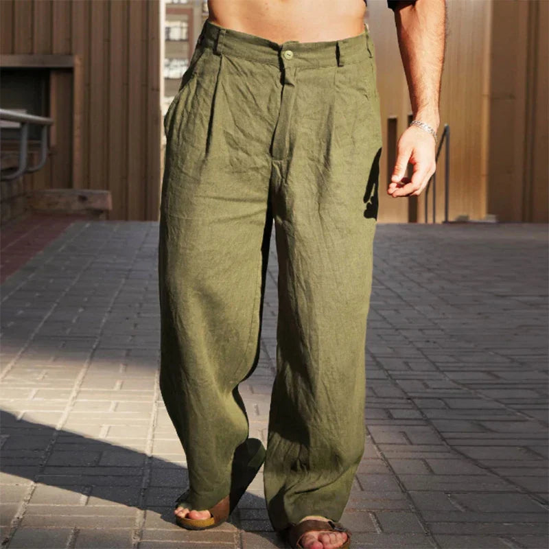 Pantalonii din in Evora – Maxiemalo