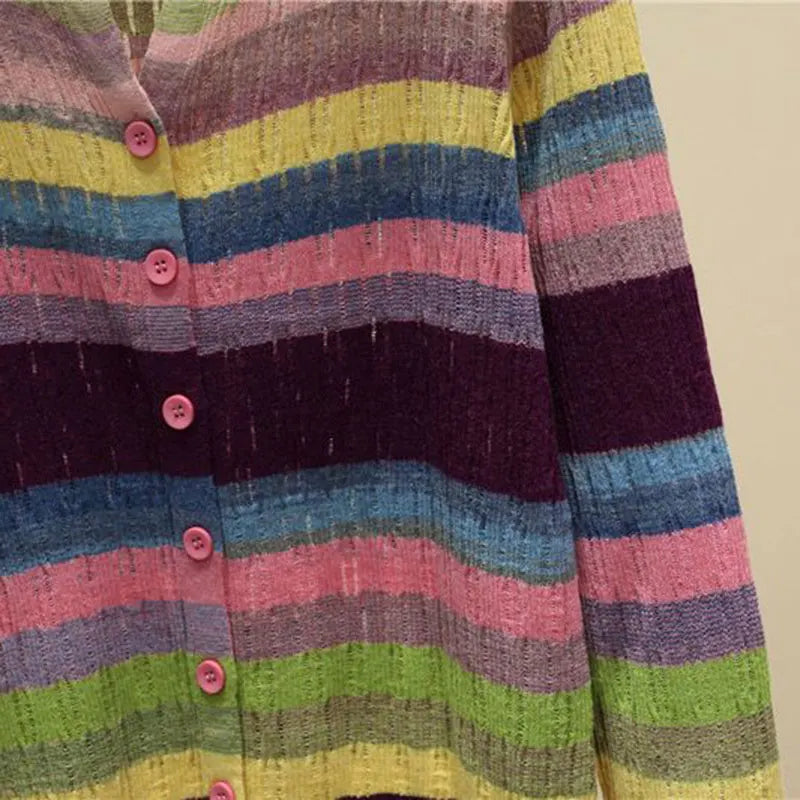 Myrna | Vest cu dungi de inspirație vintage