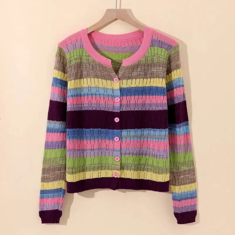 Myrna | Vest cu dungi de inspirație vintage