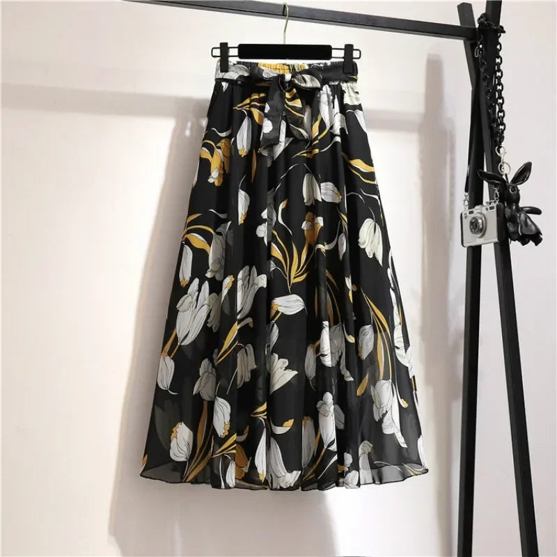 Aurelia | Fustă midi cu un strop de eleganță jucăușă