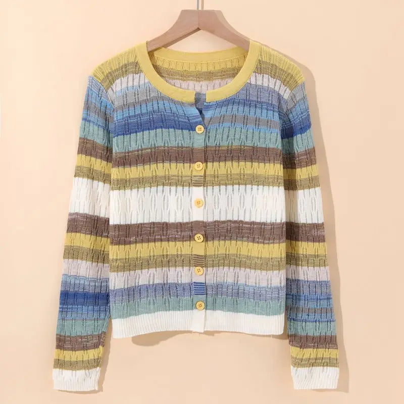 Myrna | Vest cu dungi de inspirație vintage