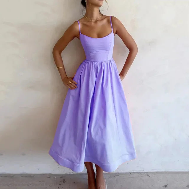 Delaney - Rochie Flattering cu Talie Fără