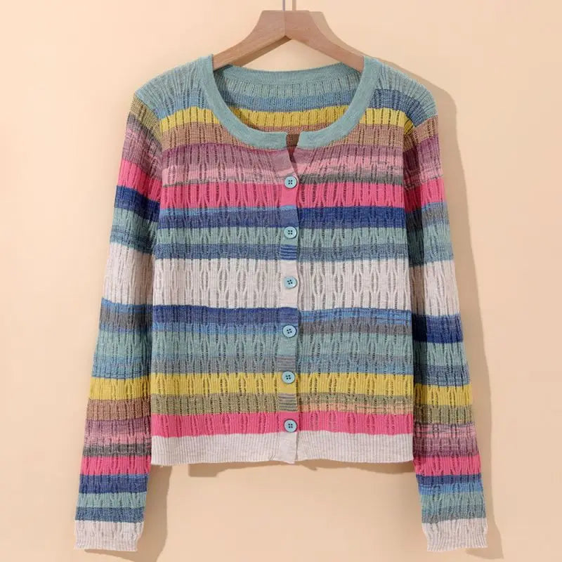 Myrna | Vest cu dungi de inspirație vintage