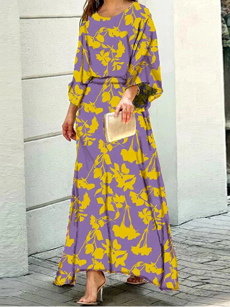 Esther - Outfit de Toamnă Trendy cu Guler O