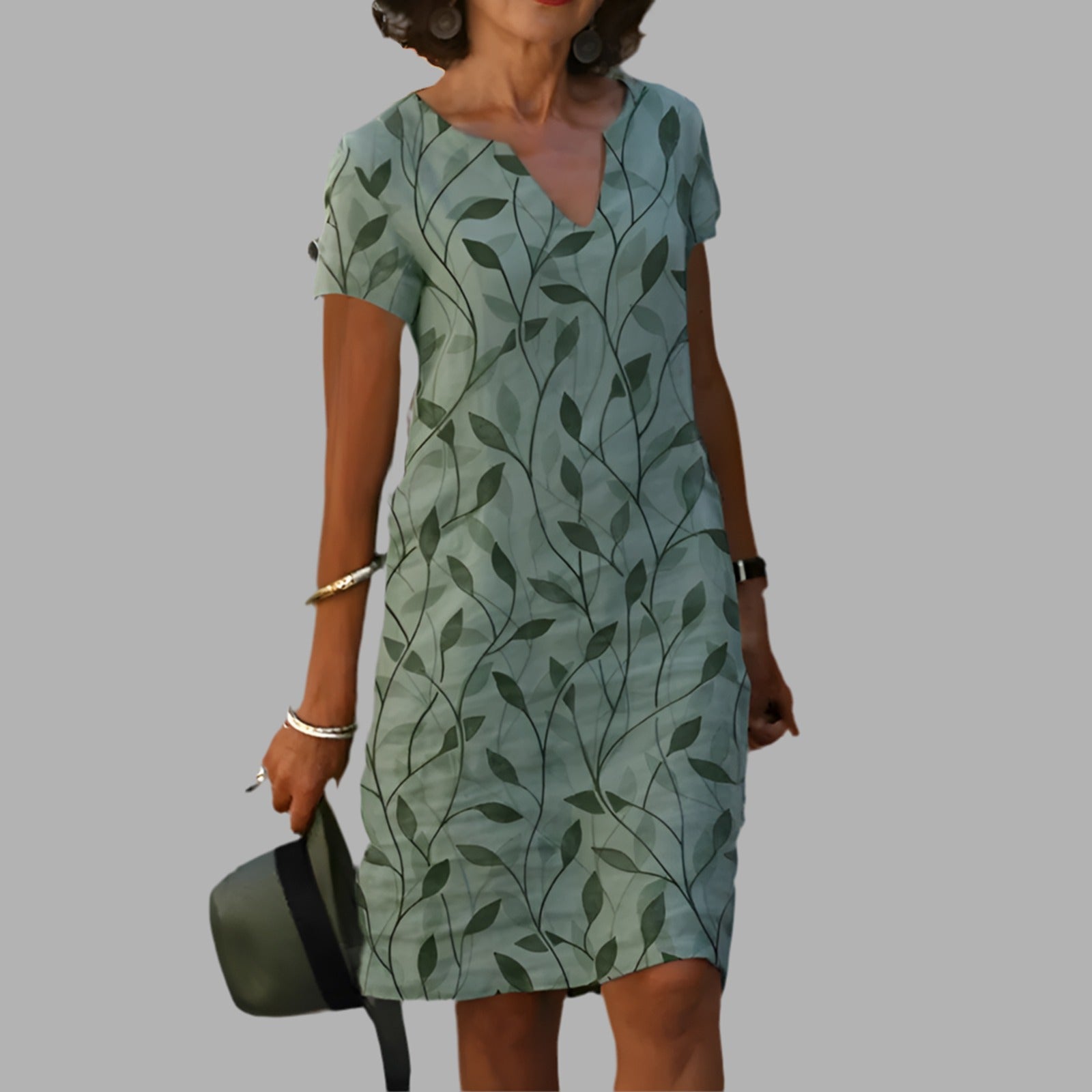 Carola | Rochie de vară elegantă cu acoperire pentru burtă