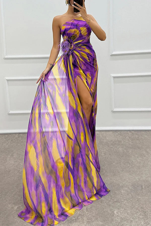 Elena | Rochie Maxi Vibrantă