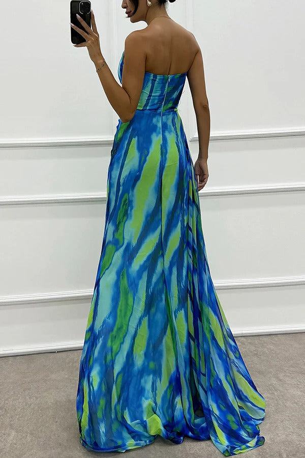 Elena | Rochie Maxi Vibrantă