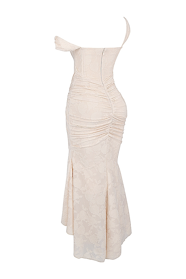 Carisia – Rochie de Damă Maxi Elegantă cu Dantelă