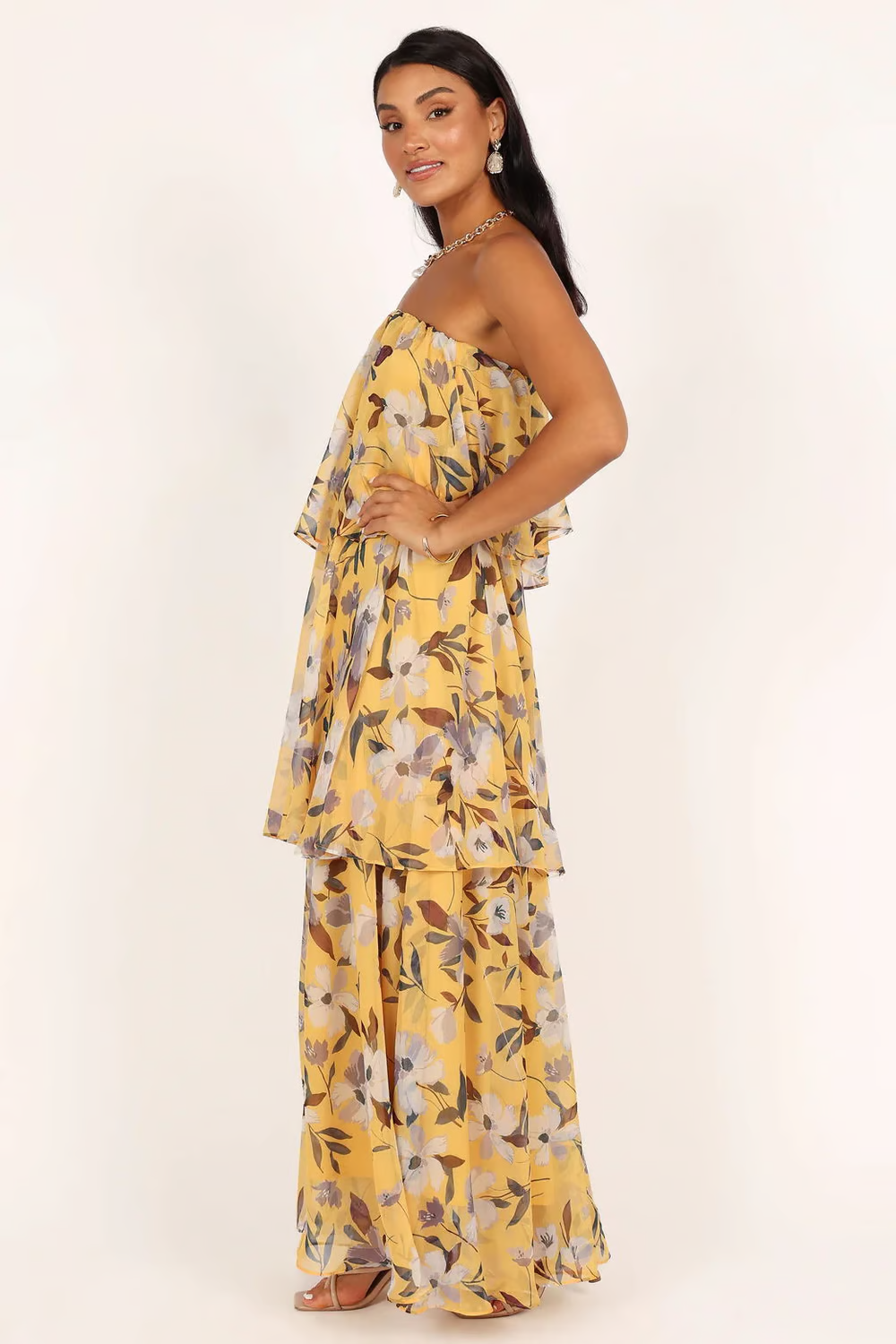 Imara - Rochie fără bretele cu vibrații de vară fără efort