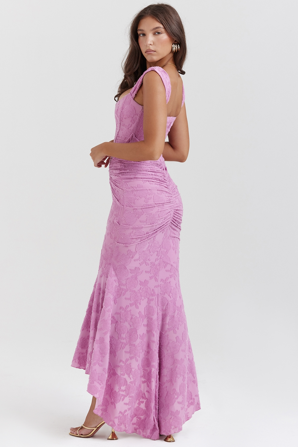 Carisia – Rochie de Damă Maxi Elegantă cu Dantelă