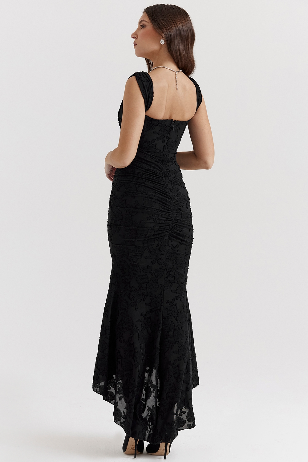 Carisia – Rochie de Damă Maxi Elegantă cu Dantelă