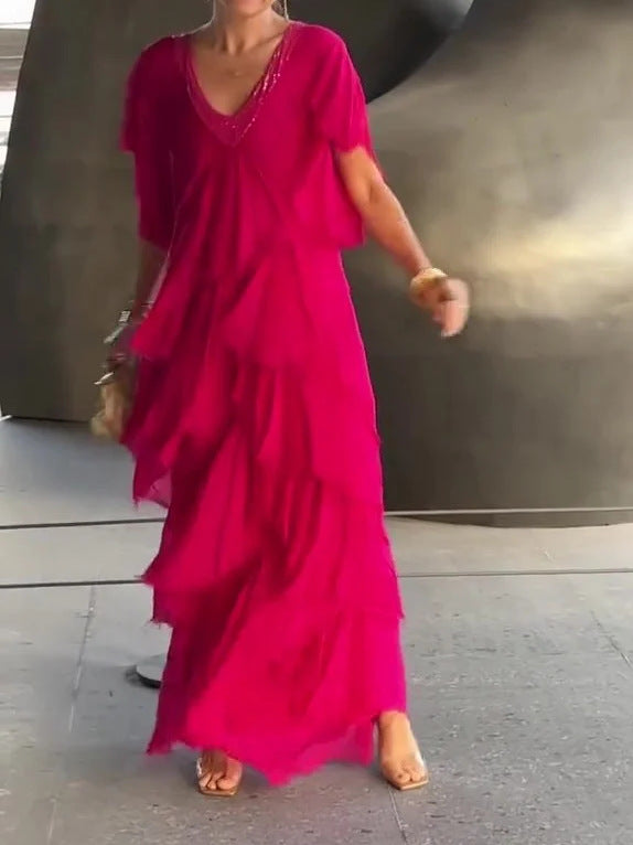 Fabiene – Rochie lungă elegantă