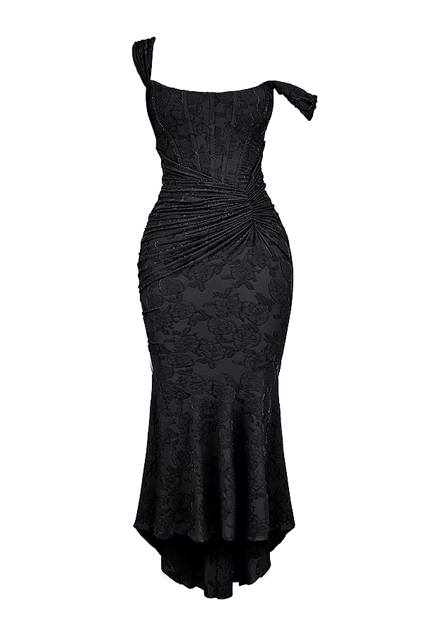 Carisia – Rochie de Damă Maxi Elegantă cu Dantelă