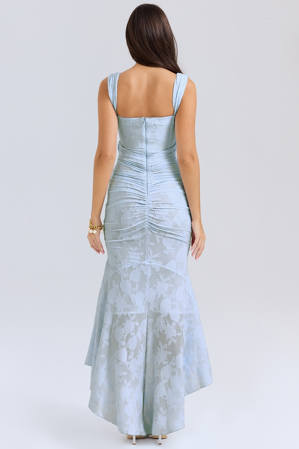 Carisia – Rochie de Damă Maxi Elegantă cu Dantelă