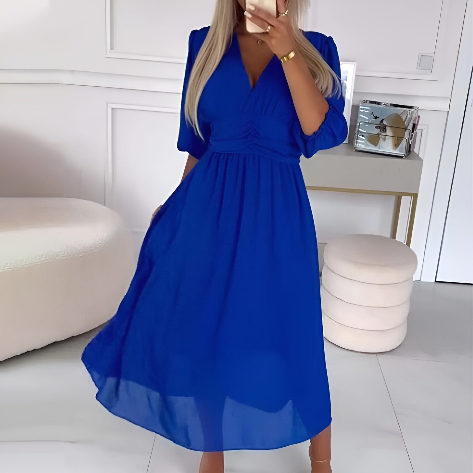 Nia | Rochie Elegantă Tip Wrap