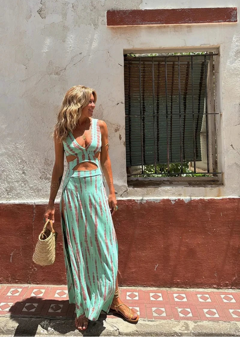 Rochie Maxi Tie-Dye