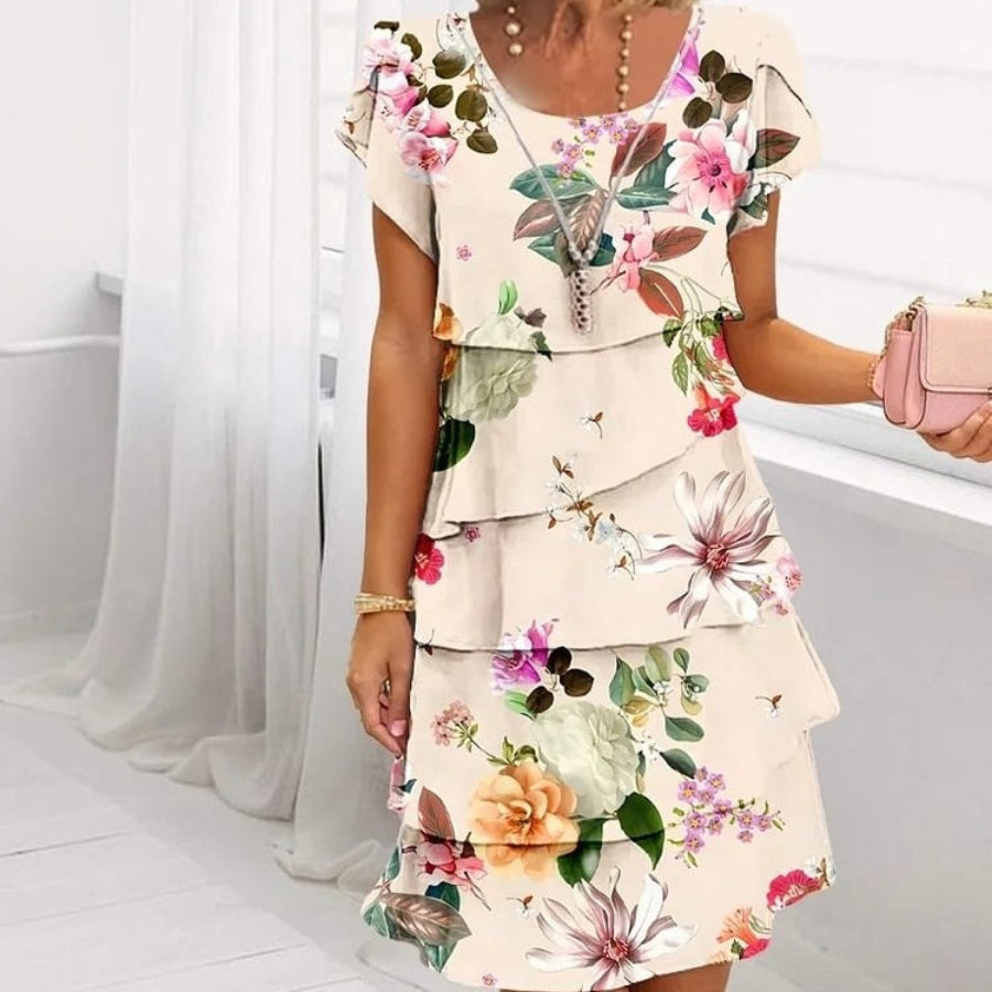 Lyra - Rochie Elegantă Florală Grațioasă